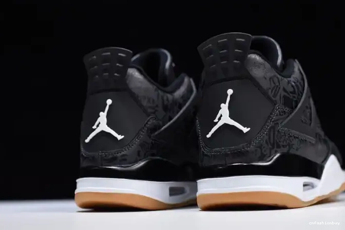 4 Black CI1184-001 Laser Retro Jordan Air 0612